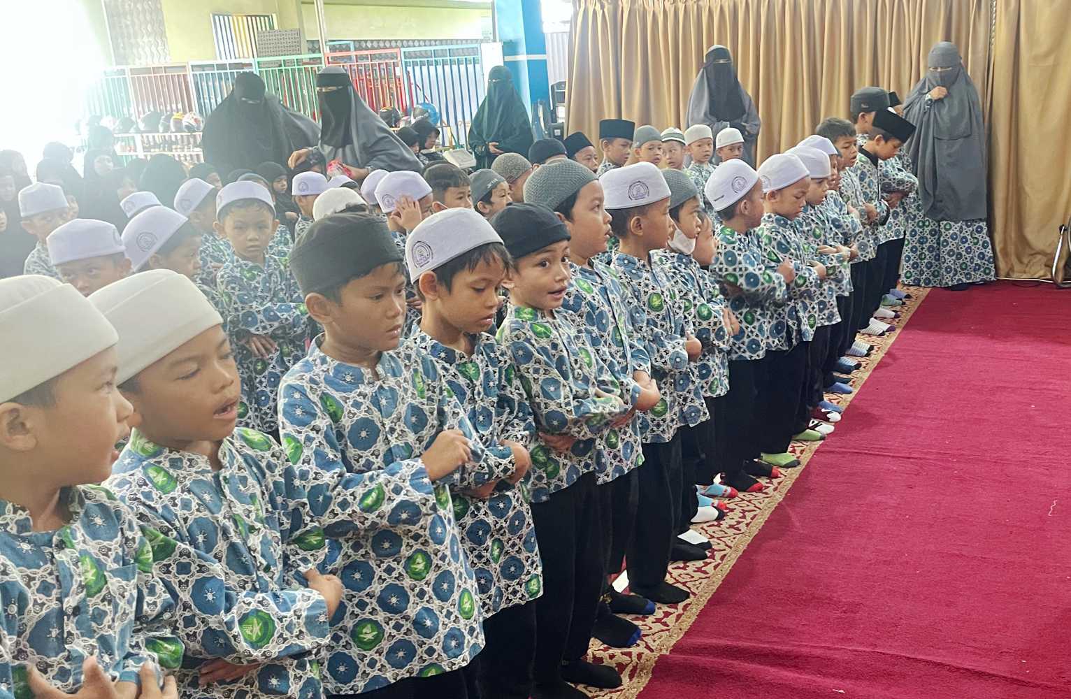 Belajar shalat berjamaah KBITQ Belajar shalat berjamaah KBITQ